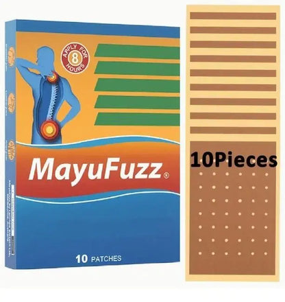 10 Pcs Herbal Self Heating Patches Mayufuzz